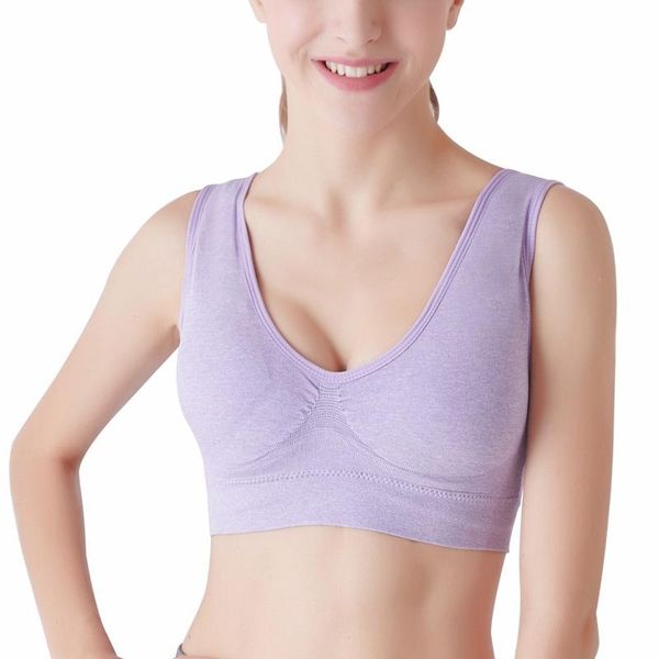 upgraded version of large size thin section with padded seamless yoga sports no steel bras gym clothing, White;black
upgraded version of large size thin section with padded seamless yoga sports no steel bras gym clothing, White;black