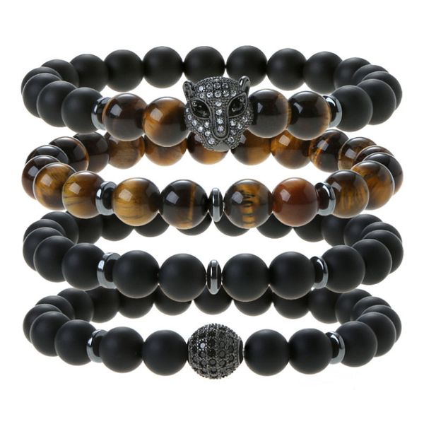 bracelet style frosted micro zircon men's charm set tiger's eye stone bracelet colorful cat's for women, Golden;silver
bracelet style frosted micro zircon men's charm set tiger's eye stone bracelet colorful cat's for women, Golden;silver