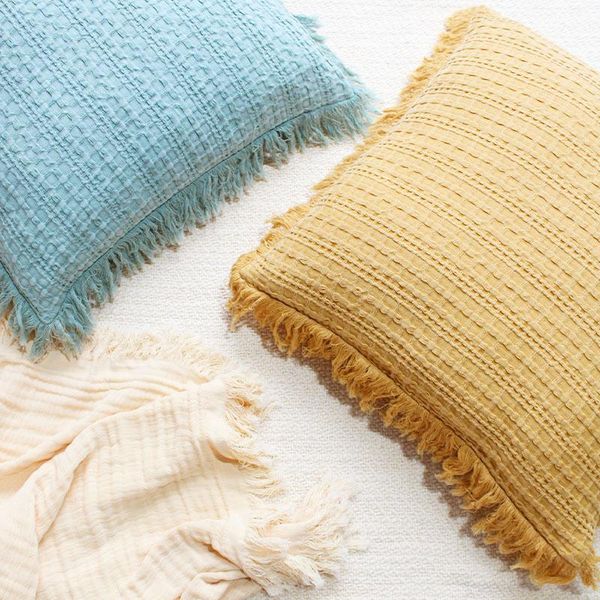 pillow case european style cushion cover waffle pattern for living room car sofa chair zip open
pillow case european style cushion cover waffle pattern for living room car sofa chair zip open