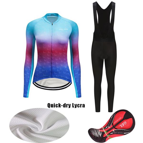 racing sets 2021 women fall long sleeve cycling clothing bib kit female sport bike jersey set mtb suit bicycle clothes uniform outfit, Black;blue
racing sets 2021 women fall long sleeve cycling clothing bib kit female sport bike jersey set mtb suit bicycle clothes uniform outfit, Black;blue