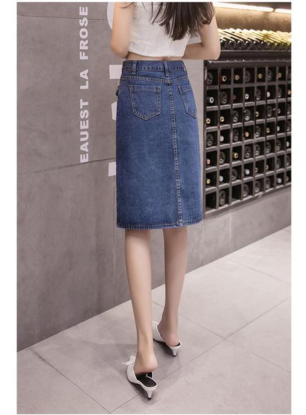 skirts plus size buttons pockets classic jeans skirt for women s-5xl fashion korean elegant jupe femme high waist denim, Black
skirts plus size buttons pockets classic jeans skirt for women s-5xl fashion korean elegant jupe femme high waist denim, Black