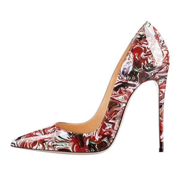 dress shoes brand painting wedding woman 10cm high heel pointed toe women patent leather office pumps d004b nbmn, Black
dress shoes brand painting wedding woman 10cm high heel pointed toe women patent leather office pumps d004b nbmn, Black