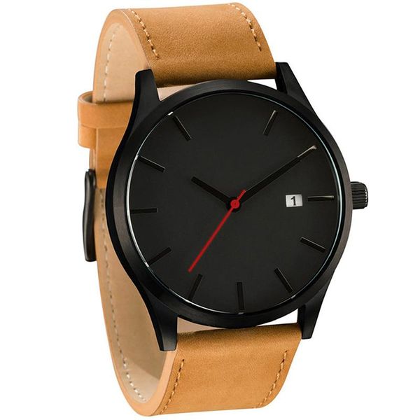 wristwatches 2021 men watch mens watches quartz fashion sports military no logo brown leather relogio masculino, Slivery;brown
wristwatches 2021 men watch mens watches quartz fashion sports military no logo brown leather relogio masculino, Slivery;brown