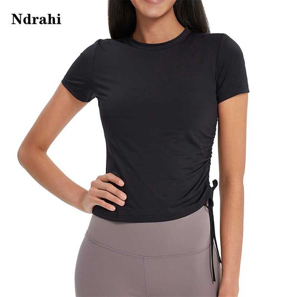 solid side lace sports t-shirt for women slim yoga wear fitness cropped summer running clothes round neck short sleeve soft outfit
solid side lace sports t-shirt for women slim yoga wear fitness cropped summer running clothes round neck short sleeve soft outfit