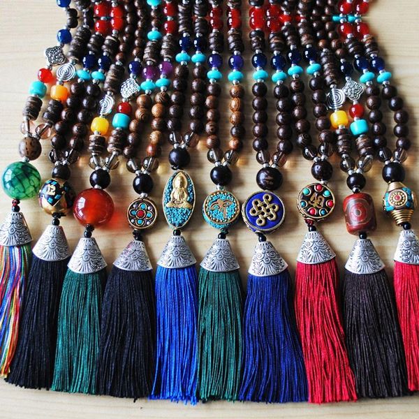 pendant necklaces fashion handmade beaded necklace retro ethnic style sweater chain tassel pendants bohemian women party jewelry gifts, Silver
pendant necklaces fashion handmade beaded necklace retro ethnic style sweater chain tassel pendants bohemian women party jewelry gifts, Silver