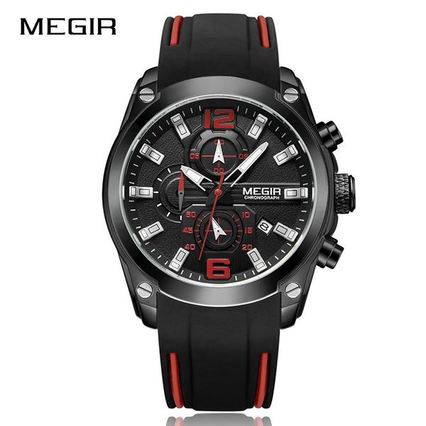wristwatches megir men sport watches waterproof wristwatch luminous chronograph quartz military male clock relogio masculin, Slivery;brown
wristwatches megir men sport watches waterproof wristwatch luminous chronograph quartz military male clock relogio masculin, Slivery;brown