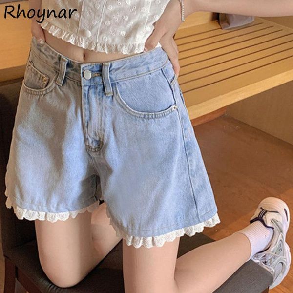 women's shorts womens blue trendy solid all-match lace summer students pockets 2021 simple casual korean style basic female streetwear, White;black
women's shorts womens blue trendy solid all-match lace summer students pockets 2021 simple casual korean style basic female streetwear, White;black