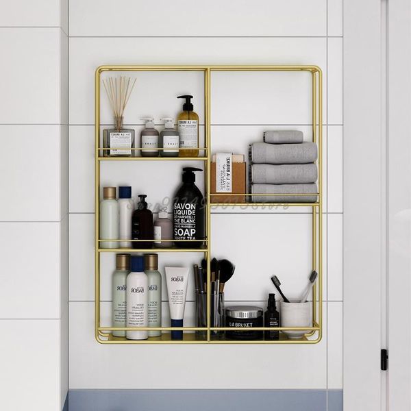 hooks & rails nordic toilet bathroom wall shelf punching vanity multi-layer cosmetic perfume storage rack hanging
hooks & rails nordic toilet bathroom wall shelf punching vanity multi-layer cosmetic perfume storage rack hanging