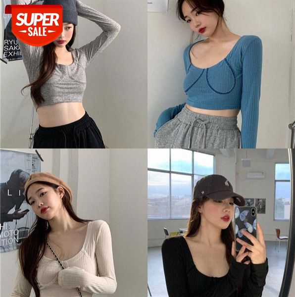 fashion temperament girl short retro comfortable navel t-shirt #xn3c, Black;gray
fashion temperament girl short retro comfortable navel t-shirt #xn3c, Black;gray