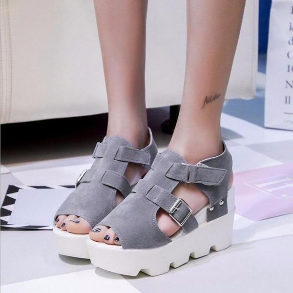 dress shoes summer platform wedge high heels comfortable woman light sandals female casual outdoor gladiator zapatos mujer, Black
dress shoes summer platform wedge high heels comfortable woman light sandals female casual outdoor gladiator zapatos mujer, Black