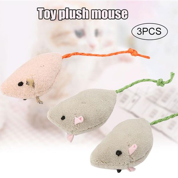 cat toys pack of 3 novelty pet false plush fake mouse kitten playing toy aug889
cat toys pack of 3 novelty pet false plush fake mouse kitten playing toy aug889