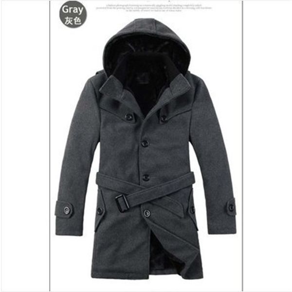 fashion trench coat autumn and winter 2021 men's windbreaker, hooded, plush thickened single breasted tweed, Tan;black
fashion trench coat autumn and winter 2021 men's windbreaker, hooded, plush thickened single breasted tweed, Tan;black