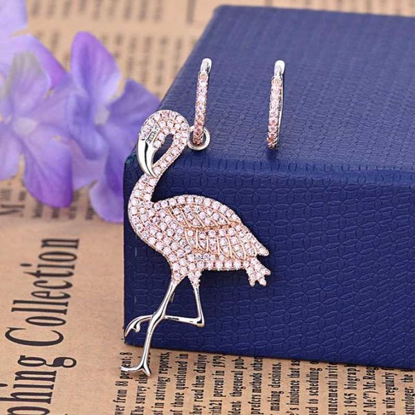 dangle & chandelier pink zircon asymmetric firebird earrings flamingo fashion show personality trendy women sweet elegant drop earring, Silver
dangle & chandelier pink zircon asymmetric firebird earrings flamingo fashion show personality trendy women sweet elegant drop earring, Silver