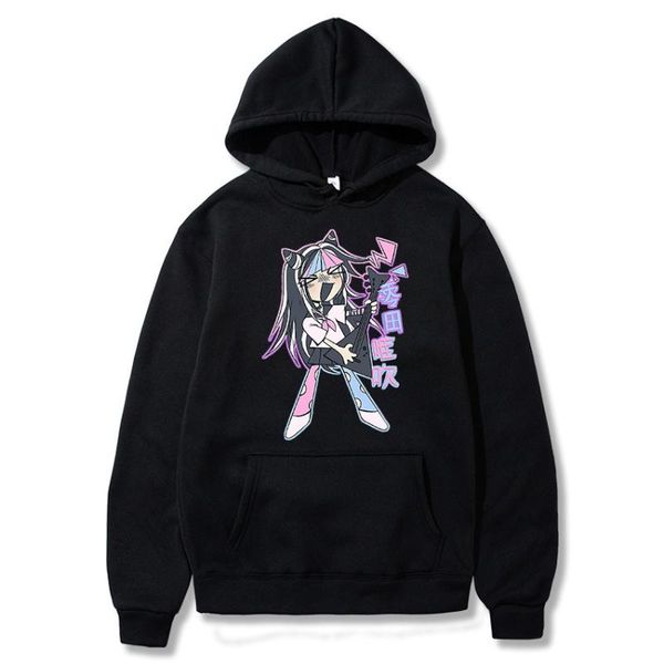 women's hoodies & sweatshirts all hail despair-junko enoshima women printing harajuku female hip hop danganronpa hooded womens streetwe, Black
women's hoodies & sweatshirts all hail despair-junko enoshima women printing harajuku female hip hop danganronpa hooded womens streetwe, Black