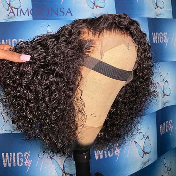 curly wig human hair short bob wigs lace front brazilian 13x6 180 density remy1, Black;brown
curly wig human hair short bob wigs lace front brazilian 13x6 180 density remy1, Black;brown