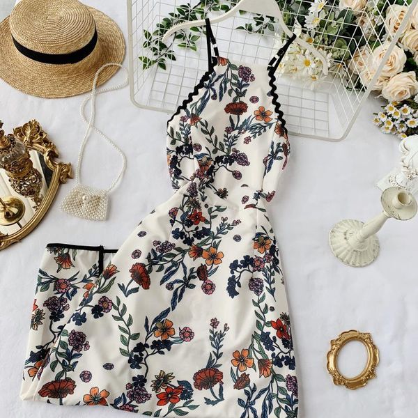 casual dresses vintage women cheongsam summer spaghetti strap printed floral slim split dress hmf5, Black;gray
casual dresses vintage women cheongsam summer spaghetti strap printed floral slim split dress hmf5, Black;gray