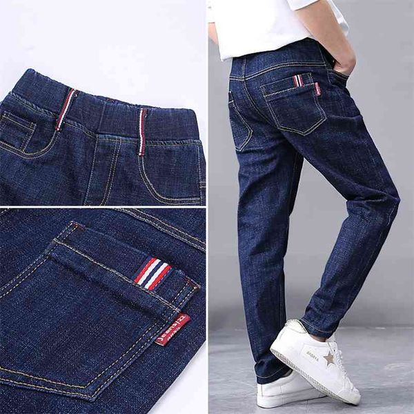 fashion baby jeans solid blue denim trousers for big boys casual washing loose children long pant fat boy clothes 210622
fashion baby jeans solid blue denim trousers for big boys casual washing loose children long pant fat boy clothes 210622