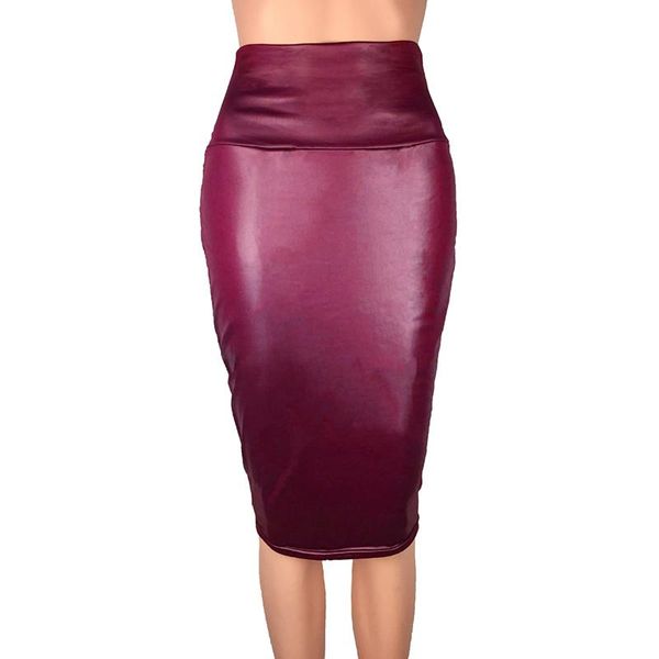 skirts 2021 package hip or back slit bud skirt women pu leather high waist midi autumn spring ladies office work wear plus size, Black
skirts 2021 package hip or back slit bud skirt women pu leather high waist midi autumn spring ladies office work wear plus size, Black