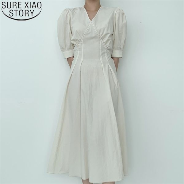 vintage dress white midi long dresses korean chic summer dress women short sleeve v-neck line pleated puff 13566 210506, Black;gray
vintage dress white midi long dresses korean chic summer dress women short sleeve v-neck line pleated puff 13566 210506, Black;gray