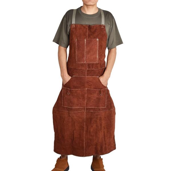 men's jeans welding apron premium leather welder protect clothing carpenter blacksmith garden cowhide working, Blue
men's jeans welding apron premium leather welder protect clothing carpenter blacksmith garden cowhide working, Blue