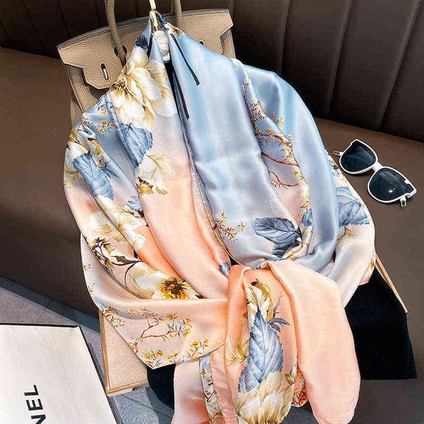 scarves exotic flower chine style 2022 spring and autumn contrast color scarf simulation silk decoration traveling shawl, Blue;gray
scarves exotic flower chine style 2022 spring and autumn contrast color scarf simulation silk decoration traveling shawl, Blue;gray