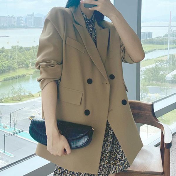 women's suits & blazers blazer women jackets solid office ladies long sleeve temperament vintage coats casual suit jacket female outwea, White;black
women's suits & blazers blazer women jackets solid office ladies long sleeve temperament vintage coats casual suit jacket female outwea, White;black