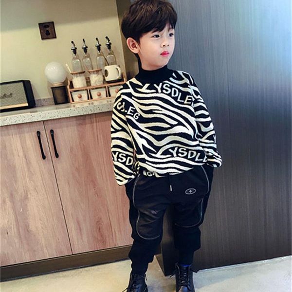 pullover boys sweater thicken plus velvet  2021 printed warm winter autumn knitting fleece cotton baby kids children clothin, Blue
pullover boys sweater thicken plus velvet  2021 printed warm winter autumn knitting fleece cotton baby kids children clothin, Blue