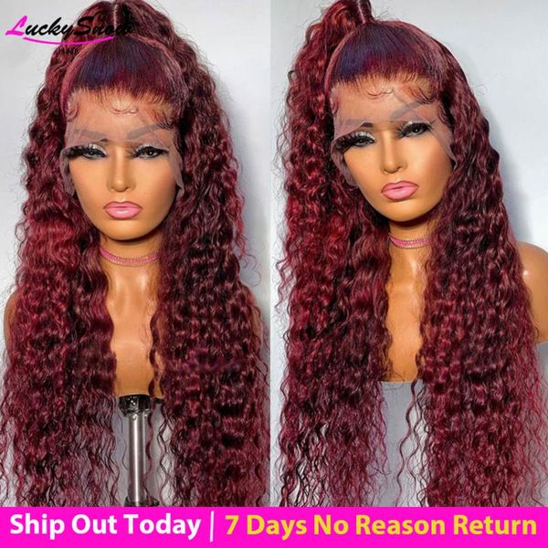 lace wigs 180% burgundy front human hair colored #99j brazilian remy 13x4lace frontal for women deep curly wig, Black;brown
lace wigs 180% burgundy front human hair colored #99j brazilian remy 13x4lace frontal for women deep curly wig, Black;brown