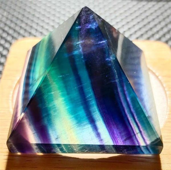 decorative objects & figurines natural rainbow crystal egyptian pyramid fluorite point healing meditation energy amethyst stone
decorative objects & figurines natural rainbow crystal egyptian pyramid fluorite point healing meditation energy amethyst stone