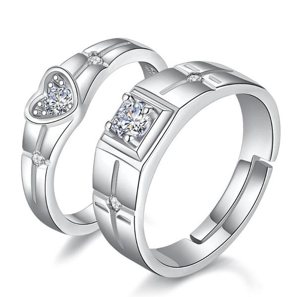 wedding rings 2pcs/pair couple ring love-shaped crystal silver plated prevent allergy jewelry valentine's present, Slivery;golden
wedding rings 2pcs/pair couple ring love-shaped crystal silver plated prevent allergy jewelry valentine's present, Slivery;golden
