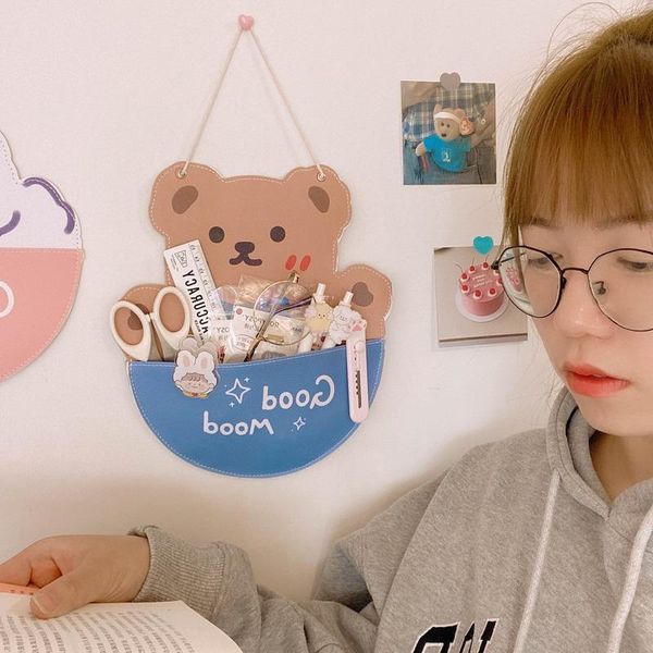 storage bags 22.5x24cm cute cartoon bag wall-mounted girl stationery wall organizer leather
storage bags 22.5x24cm cute cartoon bag wall-mounted girl stationery wall organizer leather