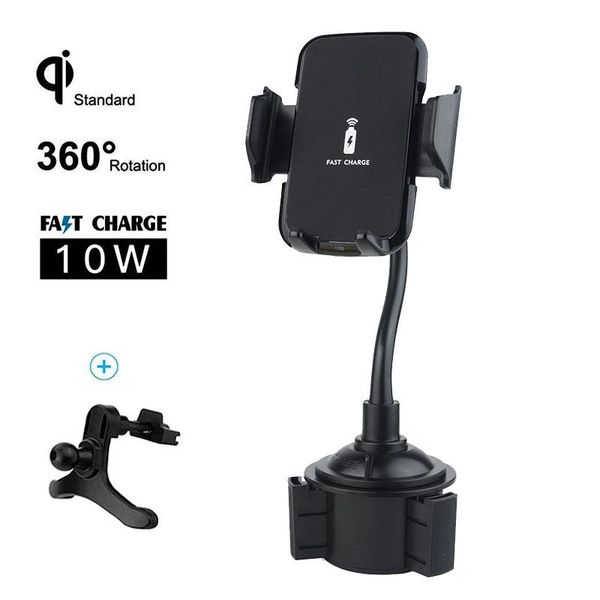 wireless fast car charger mount adjustable gooseneck cup holder cellphone cradle phone for cell mobile smartphone mounts & holders
wireless fast car charger mount adjustable gooseneck cup holder cellphone cradle phone for cell mobile smartphone mounts & holders