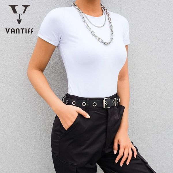 fashion bodycon t-shirt women 2021 summer solid-color round collar tight short-sleeved woman y2k for female women's, White
fashion bodycon t-shirt women 2021 summer solid-color round collar tight short-sleeved woman y2k for female women's, White