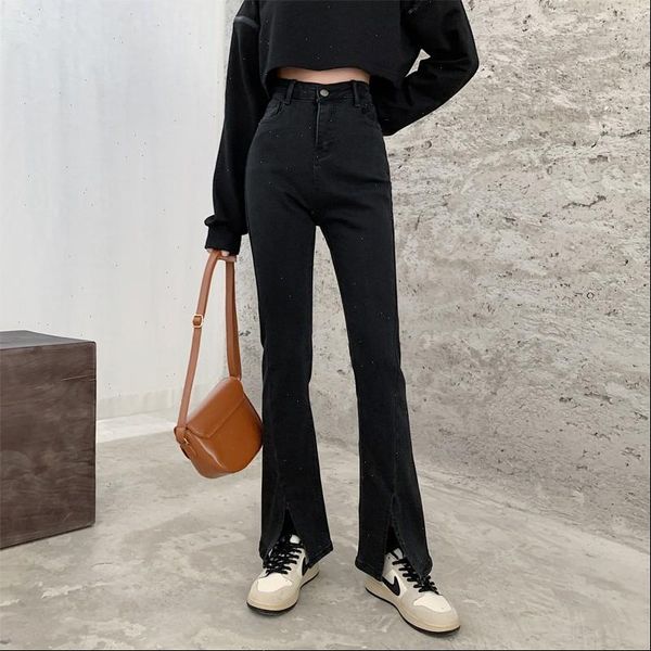 black bell bottom stretch taille women jeans haute femme plus size high waist blue denim pants ladies
black bell bottom stretch taille women jeans haute femme plus size high waist blue denim pants ladies