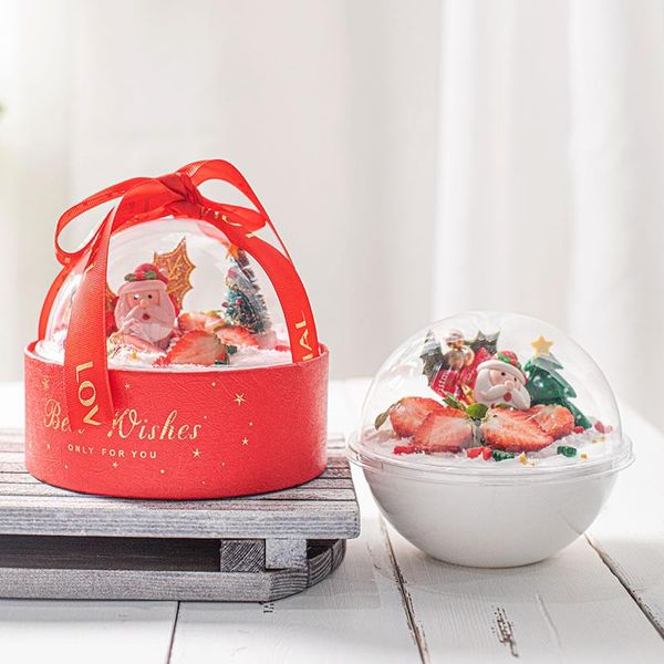 gift wrap 10pcs net red baking cake mousse dessert packaging box party favors boxes round transparent pet plastic ball with paper
gift wrap 10pcs net red baking cake mousse dessert packaging box party favors boxes round transparent pet plastic ball with paper