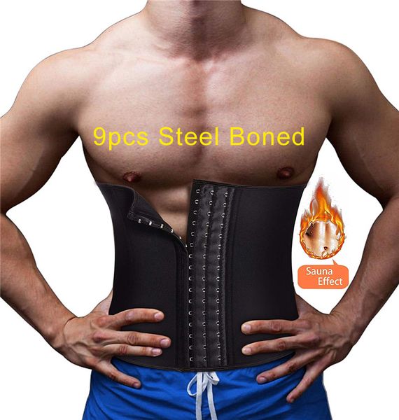 mens 9 steel bone waist trainer fitness slimming belt sweat neoprene workout body shaper fat burner trimmer back port cincher
mens 9 steel bone waist trainer fitness slimming belt sweat neoprene workout body shaper fat burner trimmer back port cincher