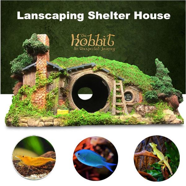 aquarium decoration house reptile hole shelter fish tank ornament rockery garden greening decorations
aquarium decoration house reptile hole shelter fish tank ornament rockery garden greening decorations