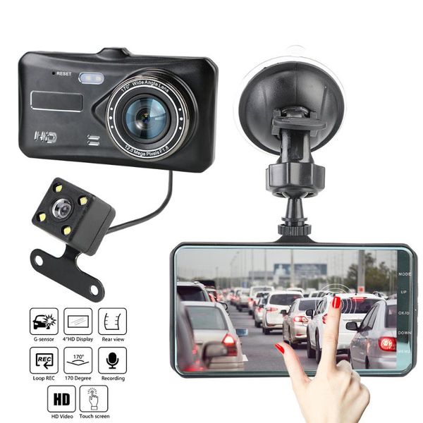 car dvr auto dashcam dual lens touch screen g-sensor wdr dash cam 4" hd 1080p video recorder camera accessories dvrs
car dvr auto dashcam dual lens touch screen g-sensor wdr dash cam 4" hd 1080p video recorder camera accessories dvrs