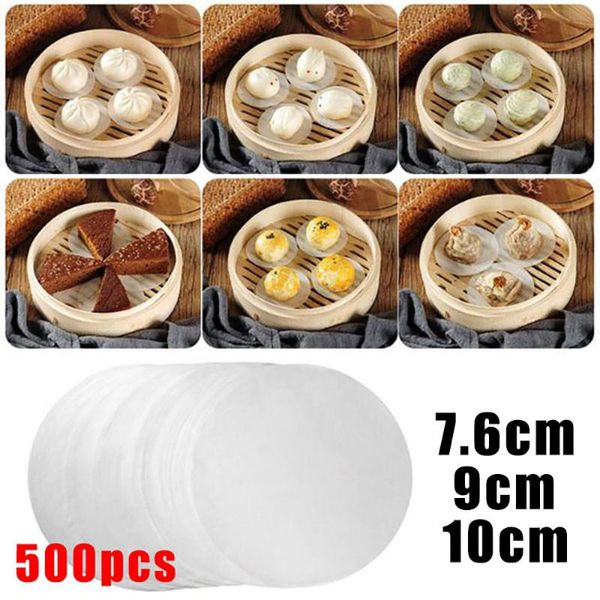 disposable dinnerware 500pcs round steamed bun papers non-stick household snack bread cake steamer oil paper pads
disposable dinnerware 500pcs round steamed bun papers non-stick household snack bread cake steamer oil paper pads