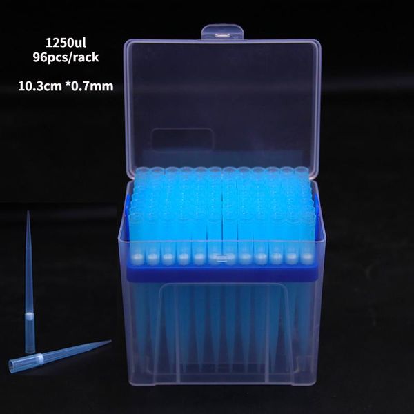 lab supplies 1250ul pipette tips with filter and box 10ul/200ul/1000ul extended suction nozzle 
lab supplies 1250ul pipette tips with filter and box 10ul/200ul/1000ul extended suction nozzle