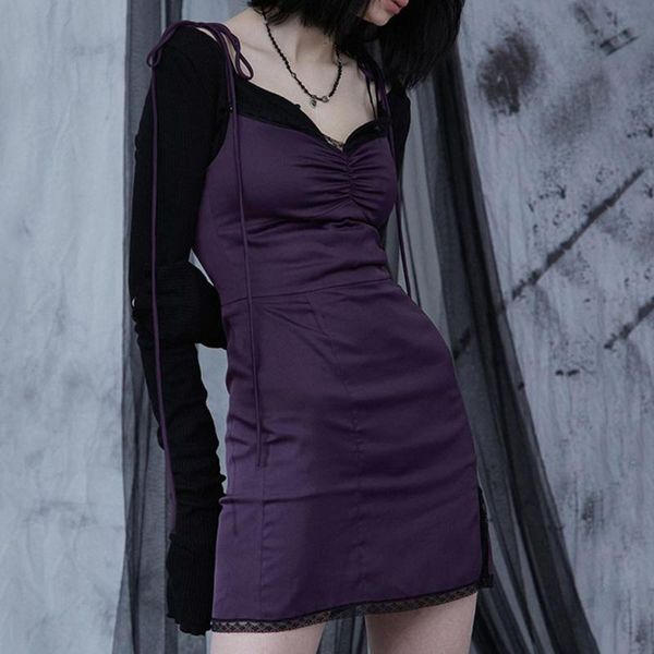 bandage dresses lace strap short dress mini backless casual nightclub party black gothic purple summer vestidos, Black;gray
bandage dresses lace strap short dress mini backless casual nightclub party black gothic purple summer vestidos, Black;gray