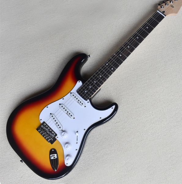 factory store sunburst 6 strings electric guitar rosewood neck and basswood body guita
factory store sunburst 6 strings electric guitar rosewood neck and basswood body guita