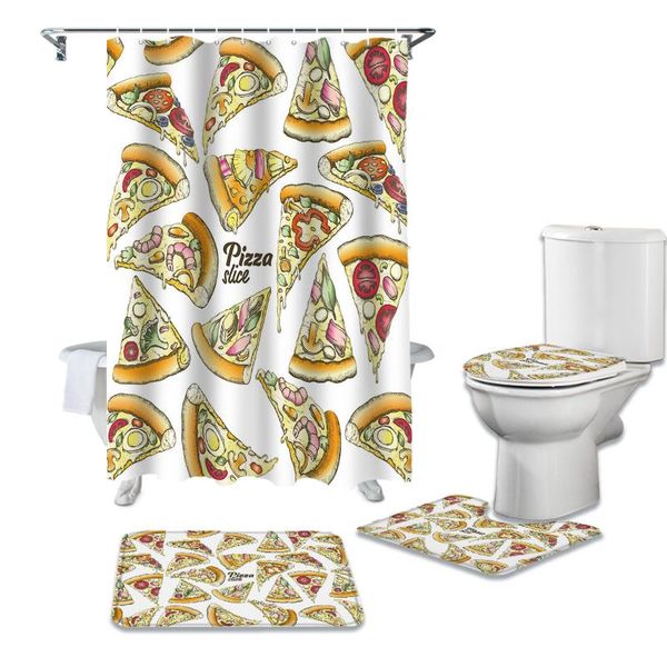 slice pizza burrito bathroom set durable fabric waterproof shower curtain rug carpet toilet lid cover bath mat curtains
slice pizza burrito bathroom set durable fabric waterproof shower curtain rug carpet toilet lid cover bath mat curtains