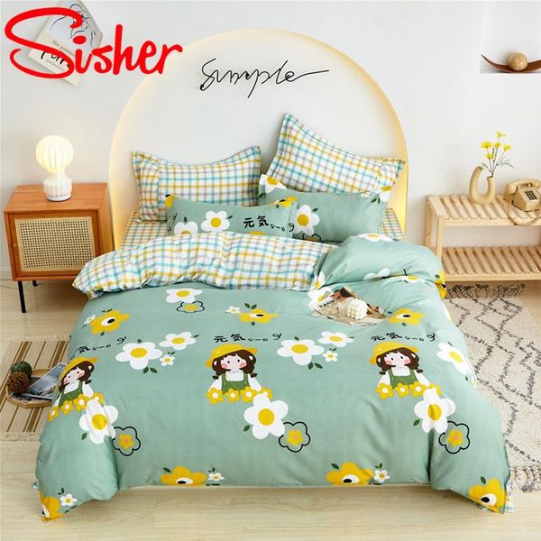 bedding sets brief strpe printed set cartoon cute bed linen king size single double couple bedclothes duvet cover 220x240
bedding sets brief strpe printed set cartoon cute bed linen king size single double couple bedclothes duvet cover 220x240