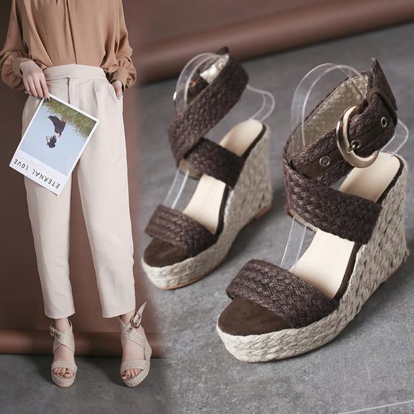 fashion womens shoes 2021 female sandal breathable high heels clogs wedge large size luxury velvet girls beige high-heeled c dress, Black
fashion womens shoes 2021 female sandal breathable high heels clogs wedge large size luxury velvet girls beige high-heeled c dress, Black