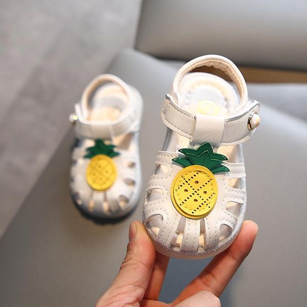 sandals pineapple baby for girls closed toe toddler infant kids princess walkers little shoes summer, Black;red
sandals pineapple baby for girls closed toe toddler infant kids princess walkers little shoes summer, Black;red