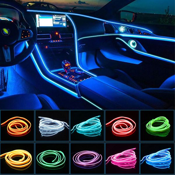 1m/2m/3m/5m flexible led strip garland el wire rope tube line car interior lighting with wire usb/wire drive car decoration lamp
1m/2m/3m/5m flexible led strip garland el wire rope tube line car interior lighting with wire usb/wire drive car decoration lamp
