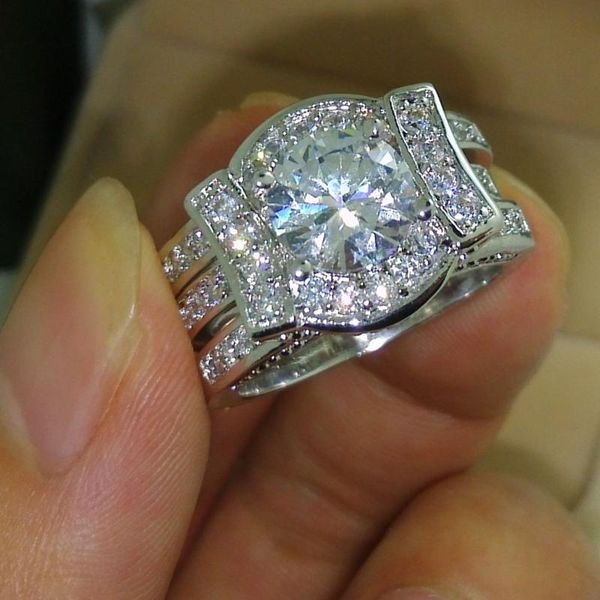 wedding rings victoria wieck classic lovers cz simulated stones 14kt white gold filled 2 band ring set sz 5-11 gift, Slivery;golden
wedding rings victoria wieck classic lovers cz simulated stones 14kt white gold filled 2 band ring set sz 5-11 gift, Slivery;golden