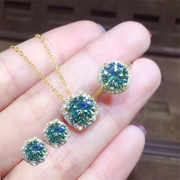 earrings & necklace green round zircon ring luxury crystal wedding jewelry sets for women vintage gold color bridal engagement set, Silver
earrings & necklace green round zircon ring luxury crystal wedding jewelry sets for women vintage gold color bridal engagement set, Silver