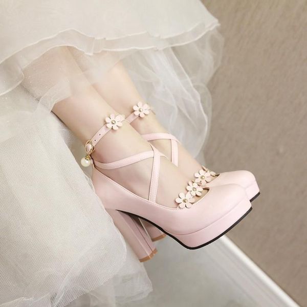 boots 2021 spring and autumn single shoes women's cross strap flower pearl super high heel waterproof platform lolita thick sweet, Black
boots 2021 spring and autumn single shoes women's cross strap flower pearl super high heel waterproof platform lolita thick sweet, Black